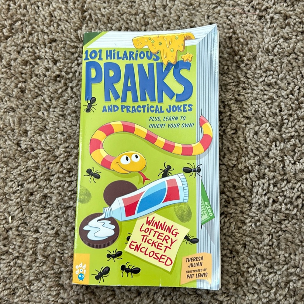 Kids 101 prank book